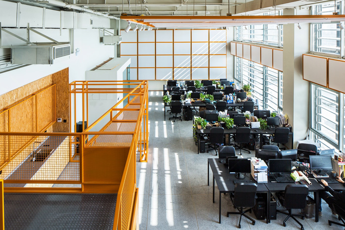 2300平米廠房辦公樓裝修設計