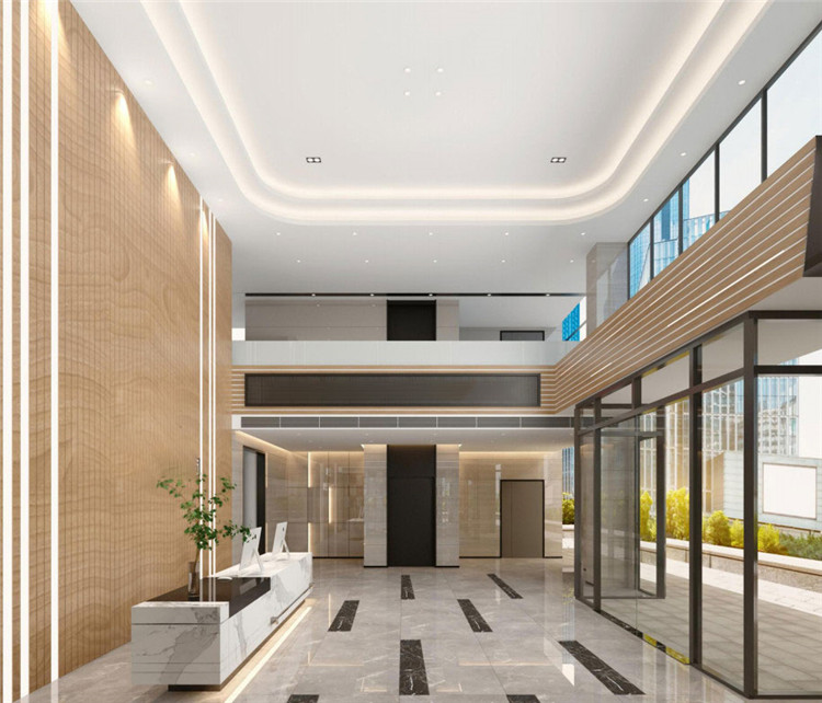 2200平米企業辦公樓裝修設計效果圖