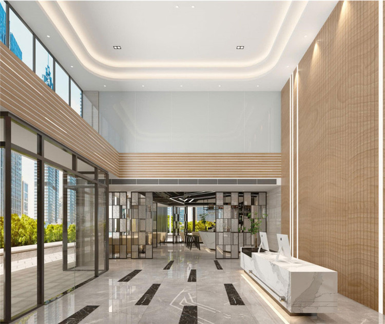 2200平米企業辦公樓裝修設計效果圖