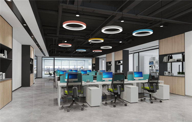 2200平米企業辦公樓裝修設計效果圖