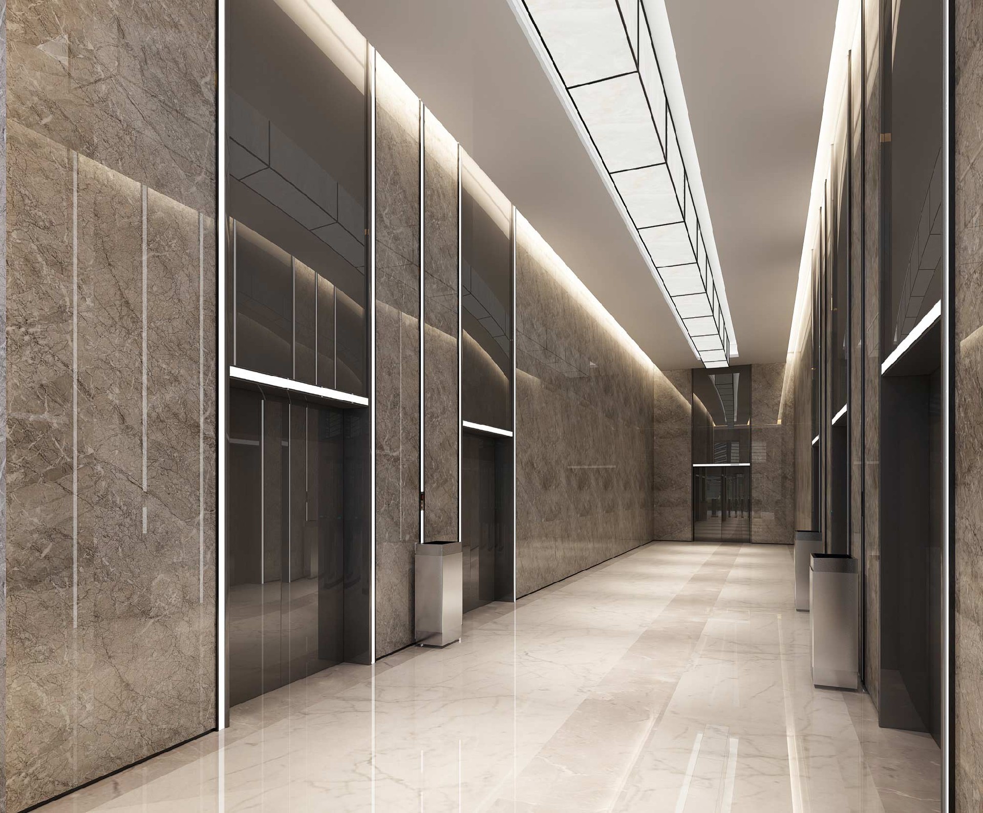 2000平米新鄭辦公樓裝修設計效果圖