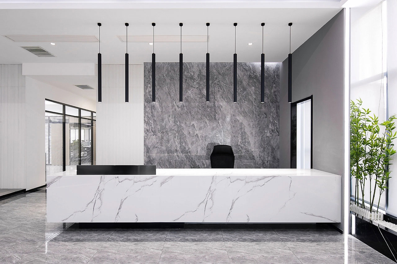 360平米鄭州辦公室設計施工效果圖