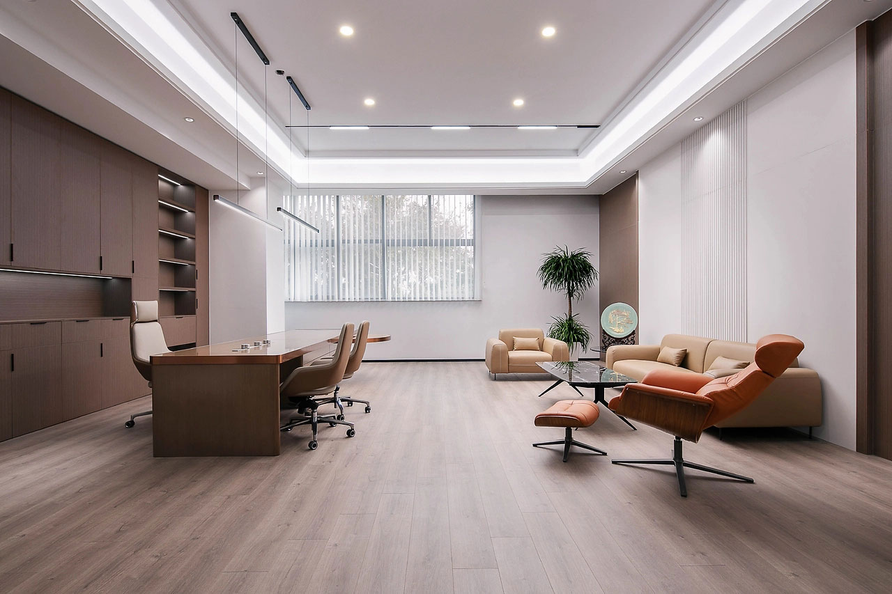 360平米鄭州辦公室設計施工效果圖