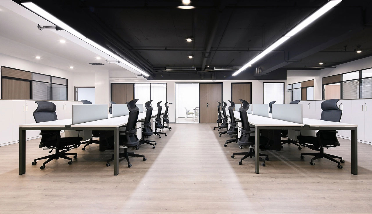 360平米鄭州辦公室設計施工效果圖