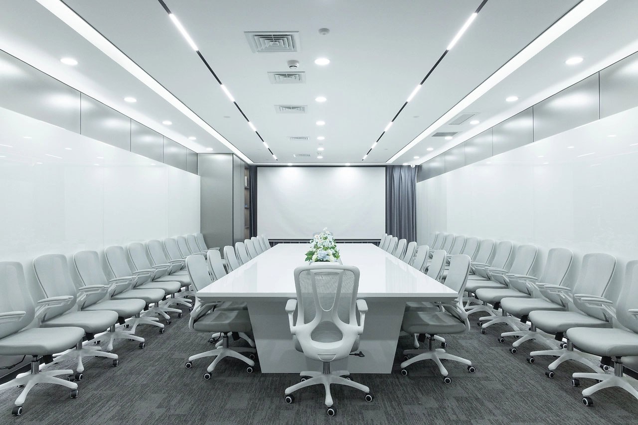 300平米企業(yè)辦公室裝修設計效果圖