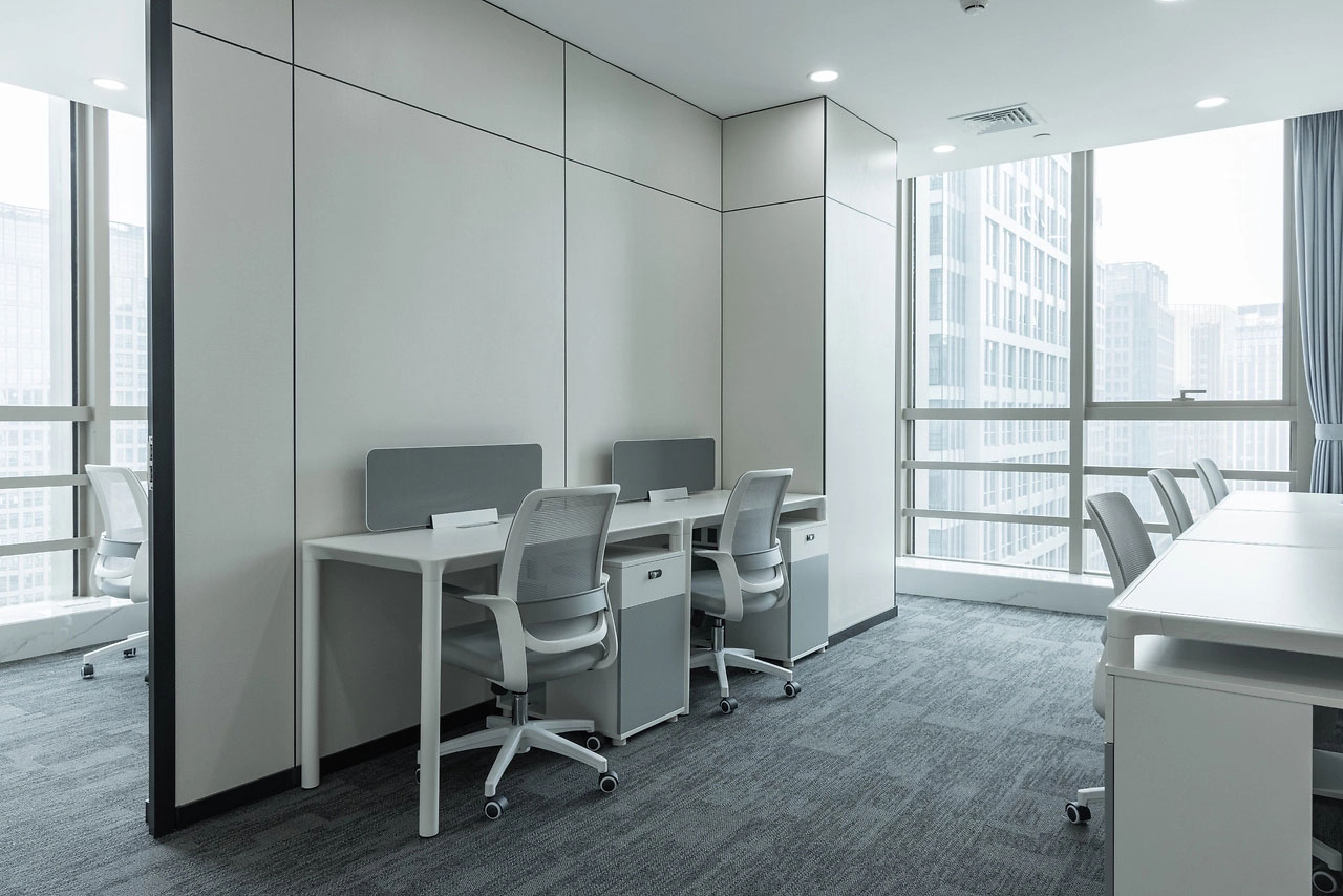 300平米企業(yè)辦公室裝修設計效果圖