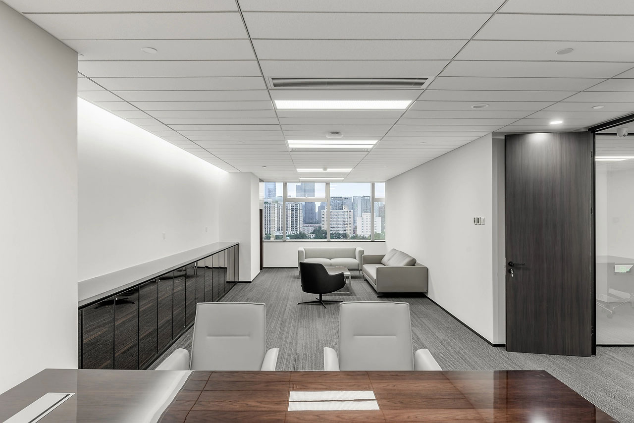 347平米鄭州辦公室設計效果圖