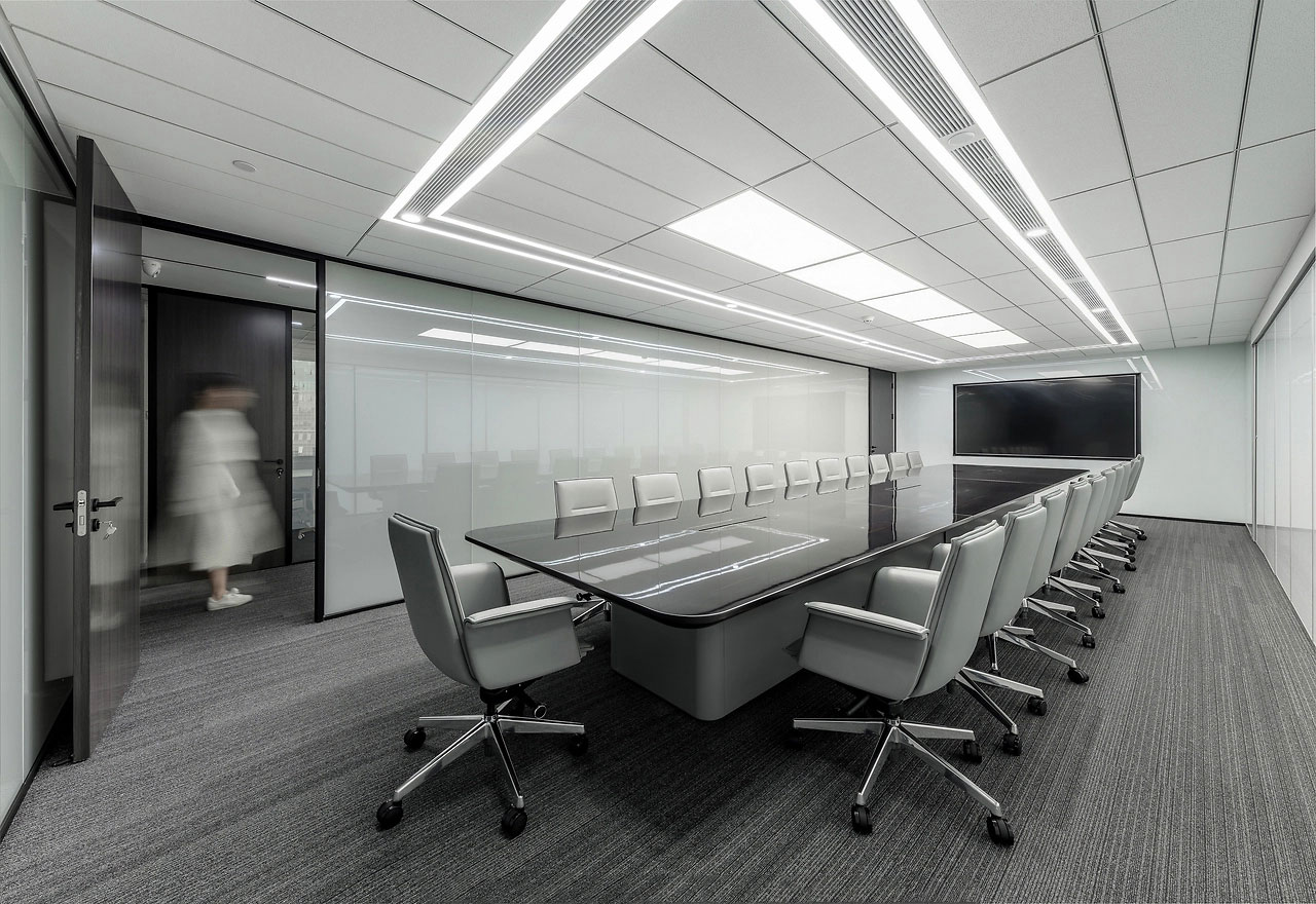 347平米鄭州辦公室設計效果圖