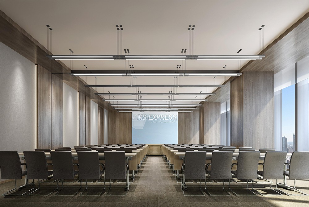 1300平米鄭州辦公樓裝修設計效果圖