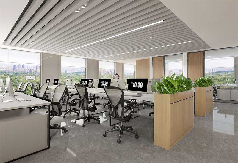 鄭州企業辦公室設計費用/施工工期/材料報價一站式攻略
